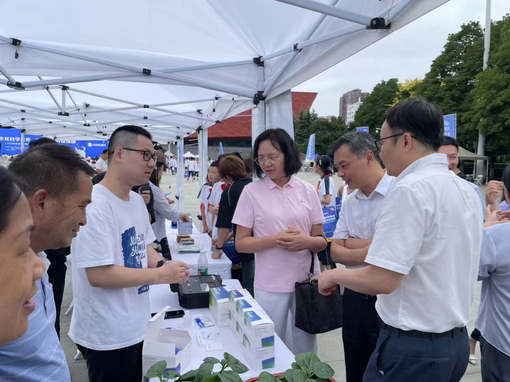 食品安全快检科普|武汉上成生物亮相首届武汉科普嘉年华